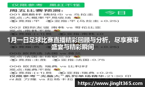 1月一日足球比赛直播精彩回顾与分析，尽享赛事盛宴与精彩瞬间