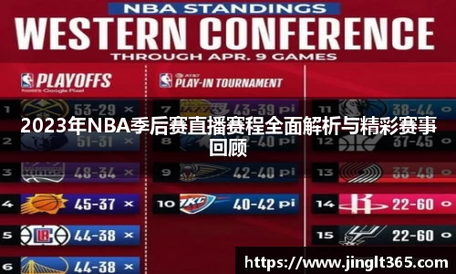 2023年NBA季后赛直播赛程全面解析与精彩赛事回顾